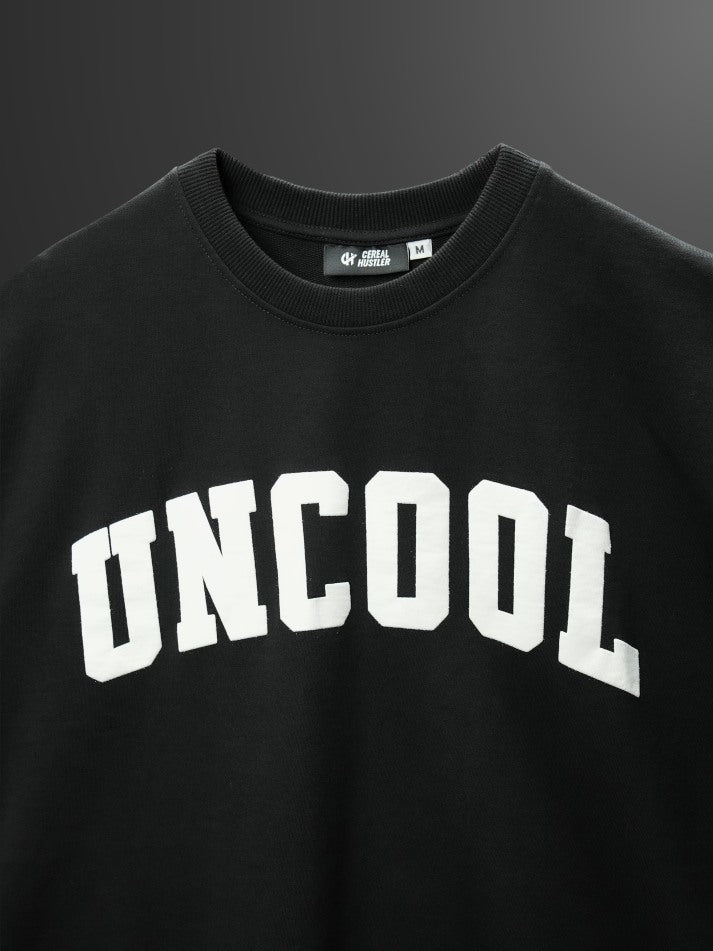 Uncool White Oversized Heavy French Cotton T-Shirt