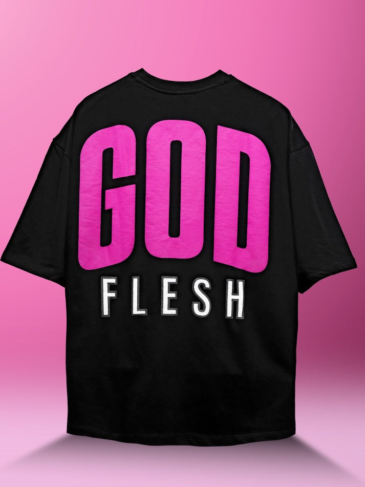 God Flesh Oversized Heavy French Cotton T-Shirt