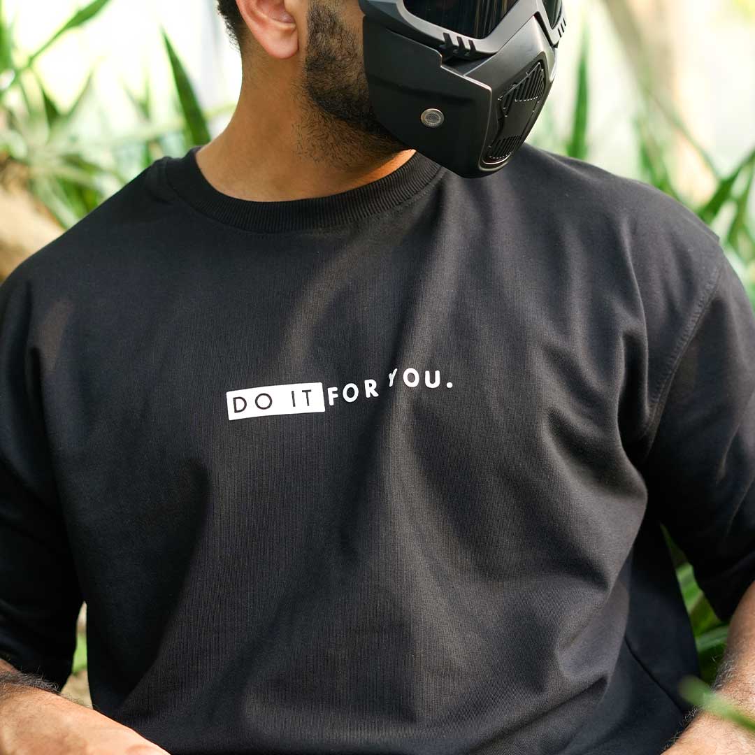 Do It For You Oversized Heavy French Cotton T-Shirt