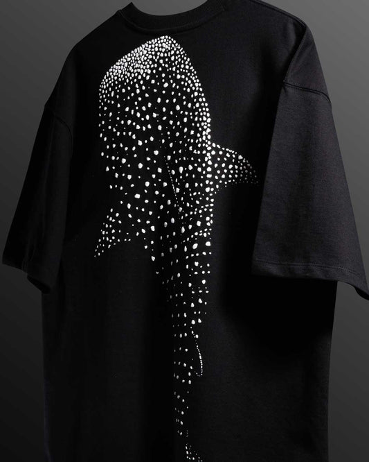 Whale Oversized Heavy French Cotton T-Shirt