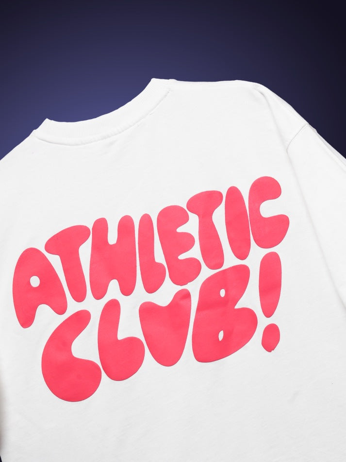 Athletic Club Oversized Heavy French Cotton T-Shirt