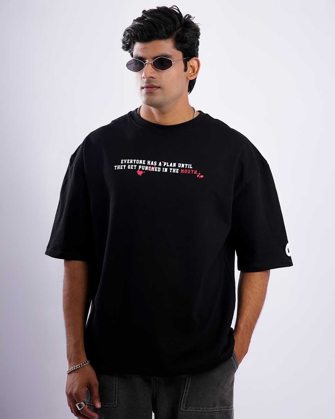 Mike Tyson Oversized Heavy French Cotton T-Shirt