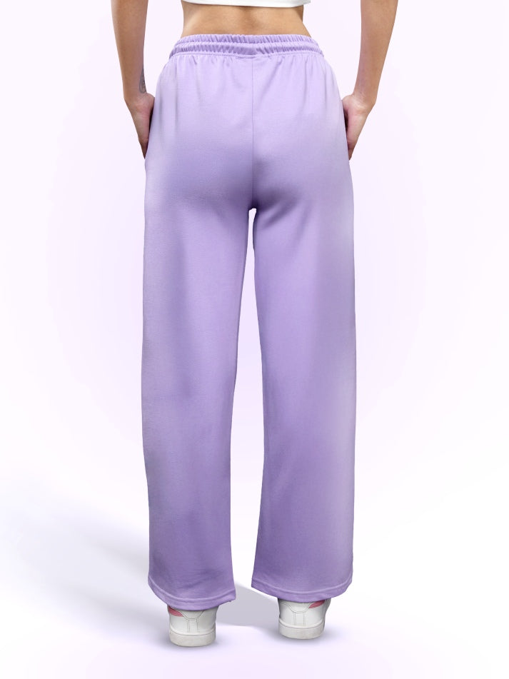 Lilac A-Line Bomber Pants