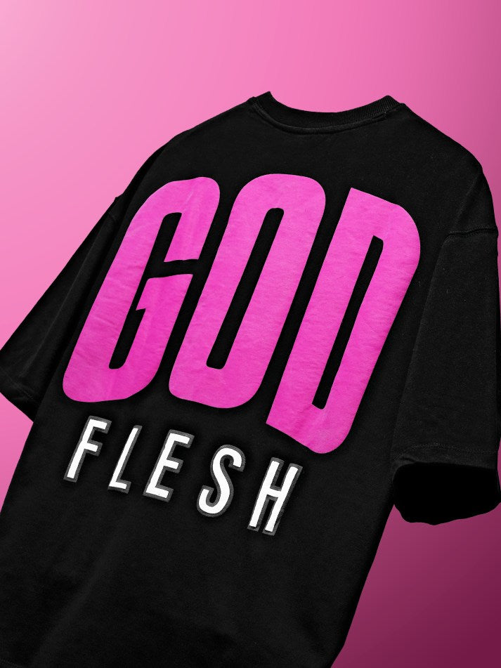 God Flesh Oversized Heavy French Cotton T-Shirt