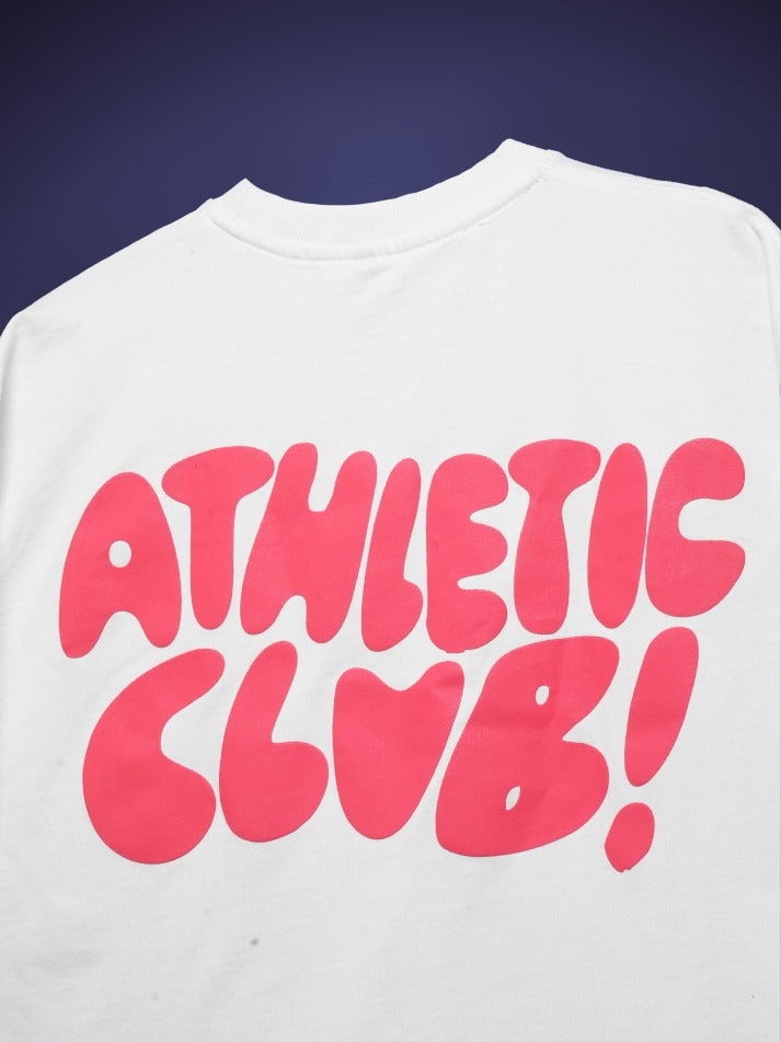 Athletic Club Oversized Heavy French Cotton T-Shirt