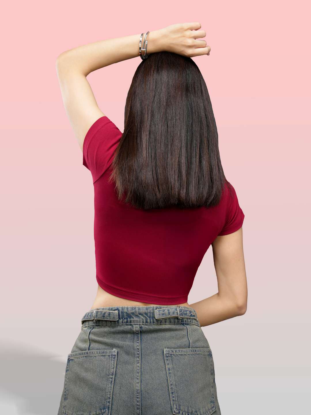 Cherry Red Baby Tee