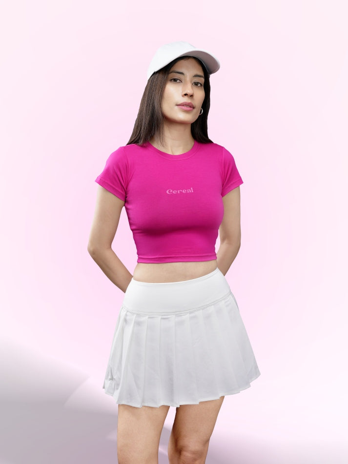 Hot Pink Baby Tee