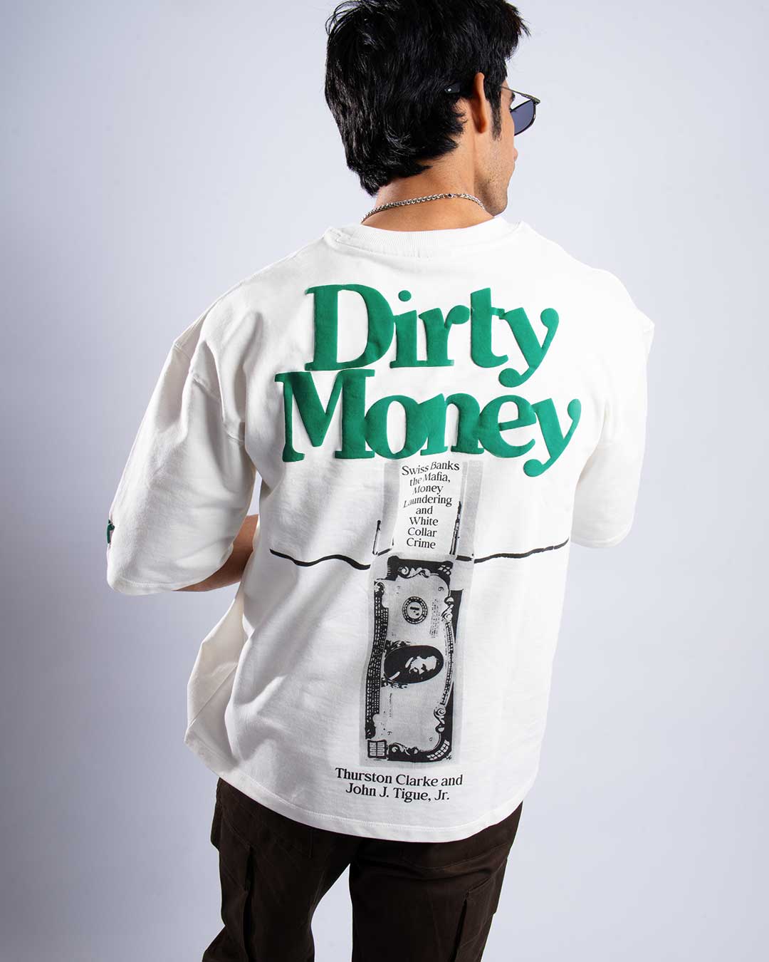 Dirty Money Oversized Heavy French Cotton T-Shirt