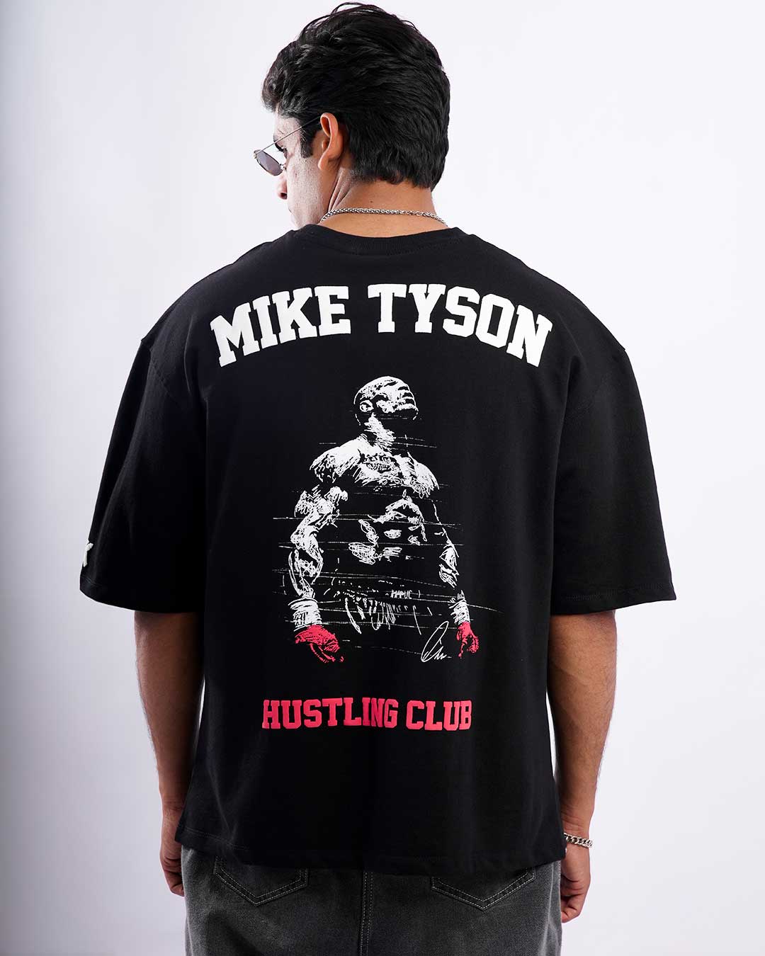 Mike Tyson Oversized Heavy French Cotton T-Shirt