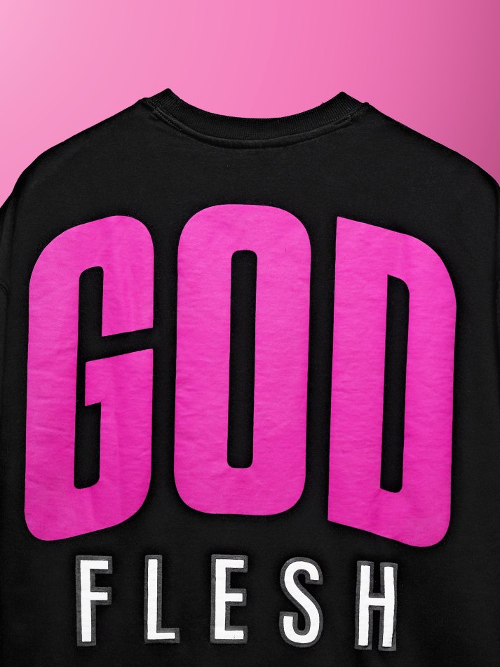 God Flesh Oversized Heavy French Cotton T-Shirt