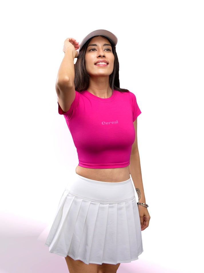 Hot Pink Baby Tee