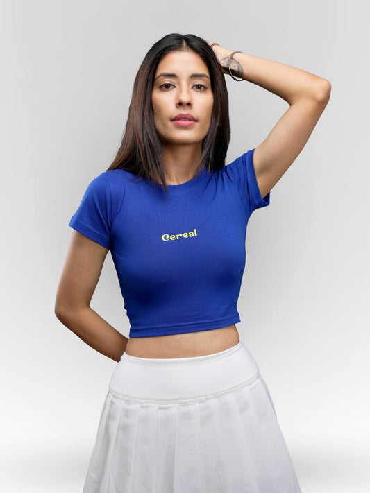 Royal Blue Jam Baby Tee