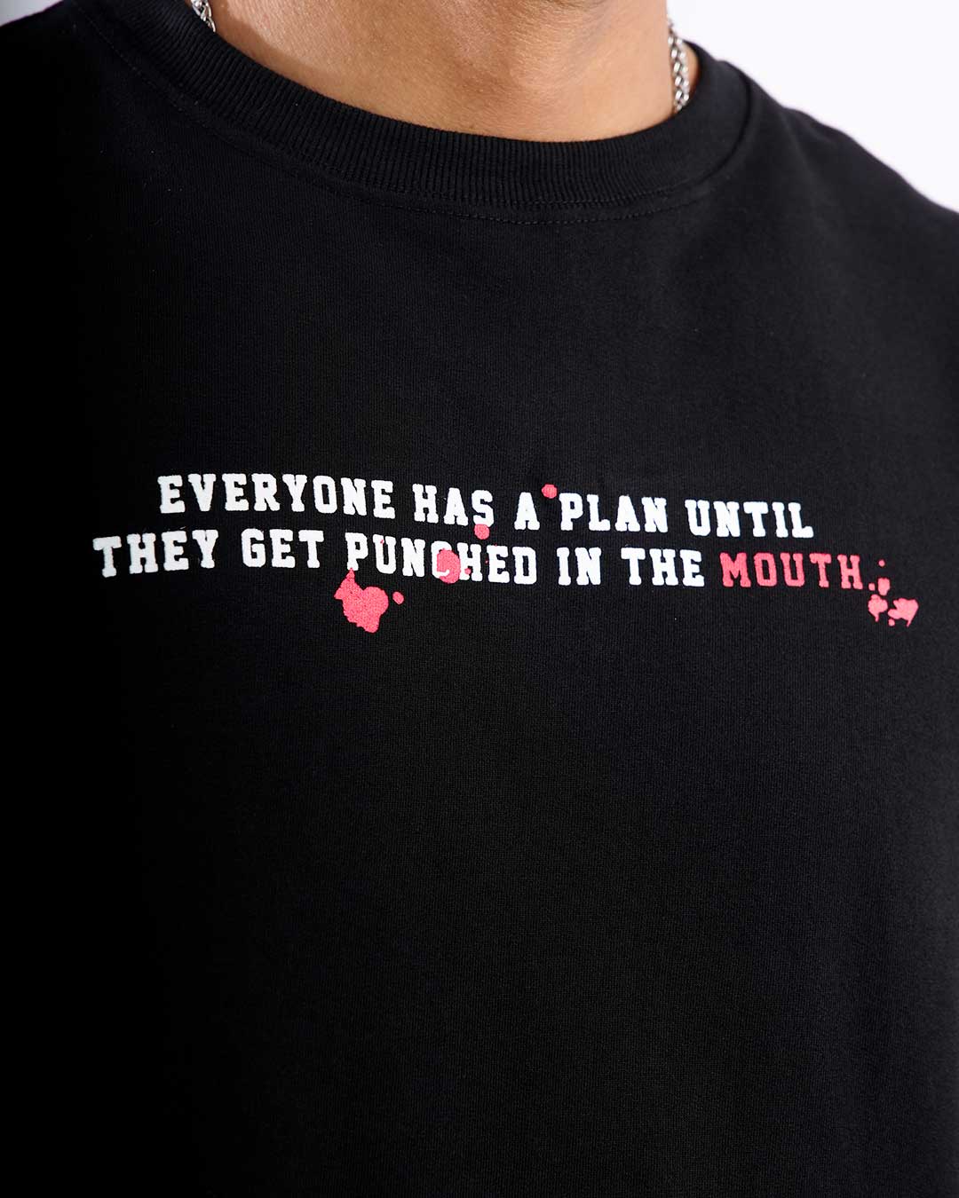 Mike Tyson Oversized Heavy French Cotton T-Shirt