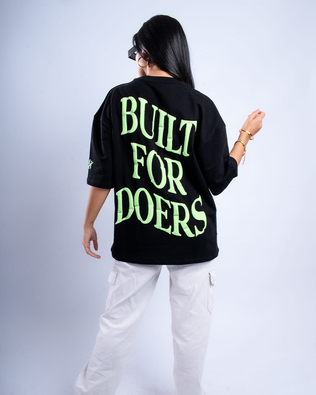 Built For Doers Oversized Heavy French Cotton T-Shirt