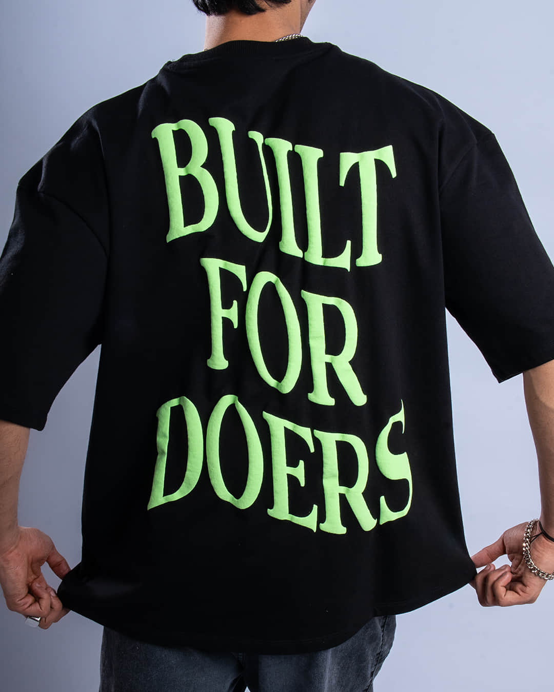 Built For Doers Oversized Heavy French Cotton T-Shirt