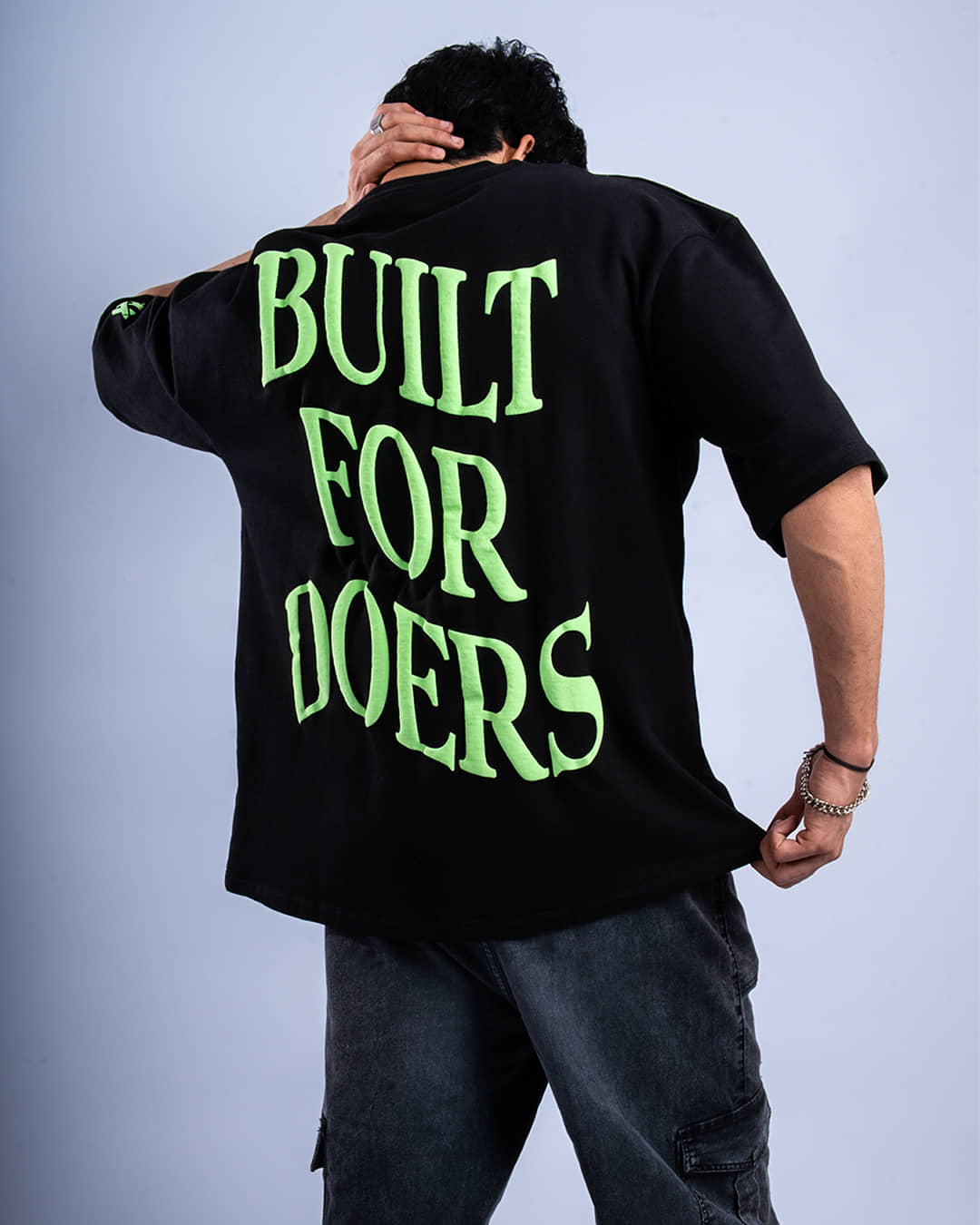 Built For Doers Oversized Heavy French Cotton T-Shirt