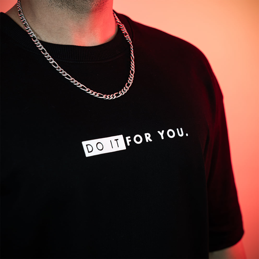 Do It For You Oversized Heavy French Cotton T-Shirt