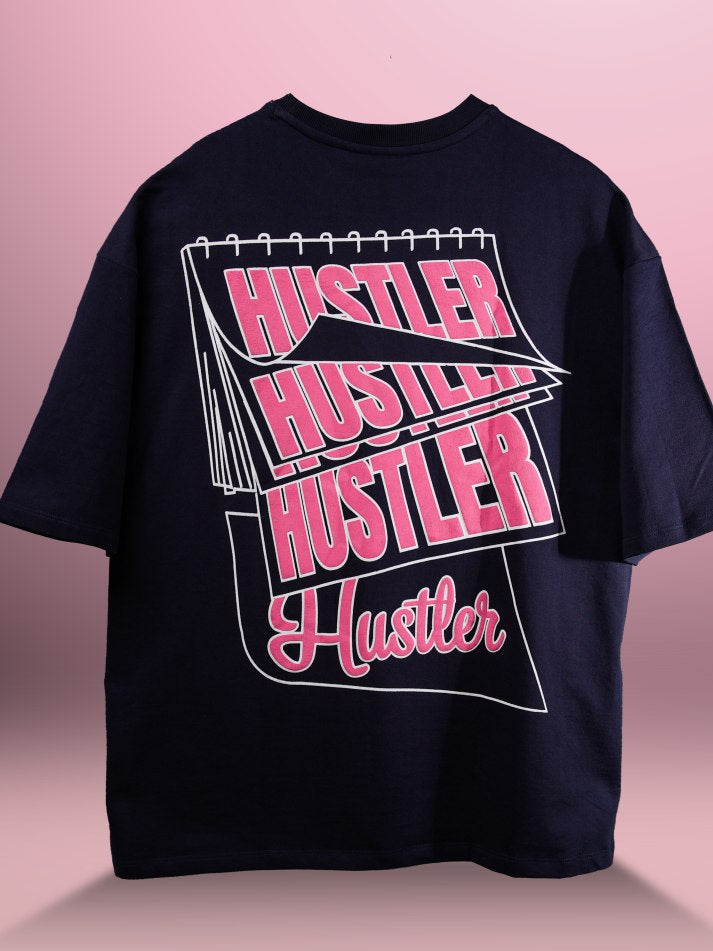 Hustler Calendar Oversized Heavy French Cotton T-Shirt