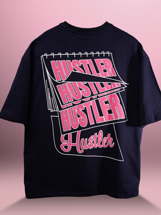 Hustler Calendar Oversized Heavy French Cotton T-Shirt