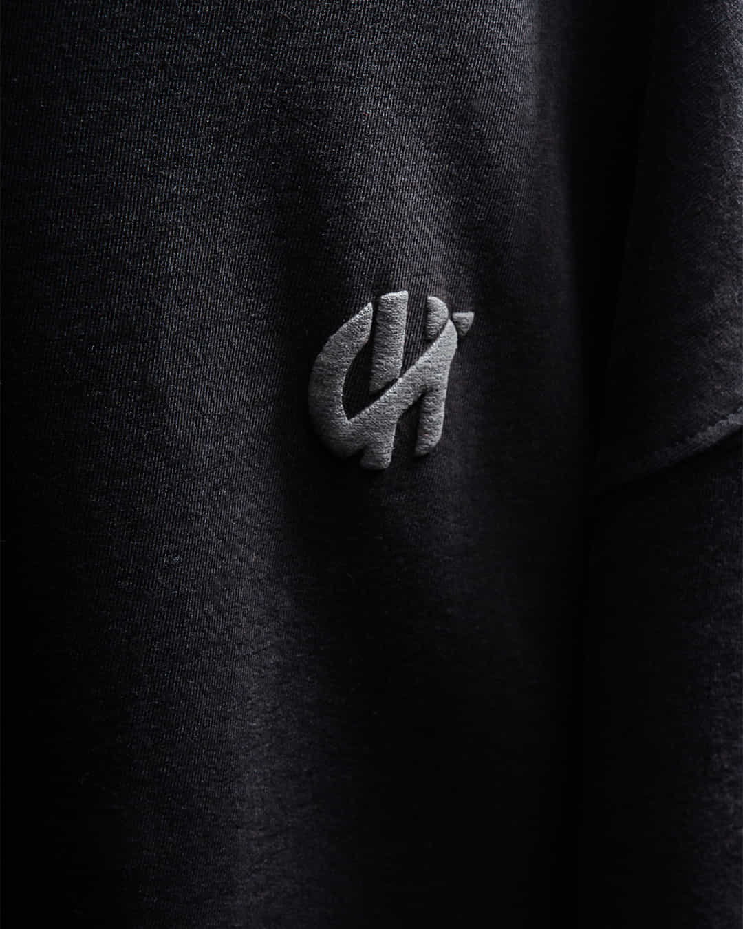 Hustlers Club Oversized Heavy French Cotton T-Shirt (Black)