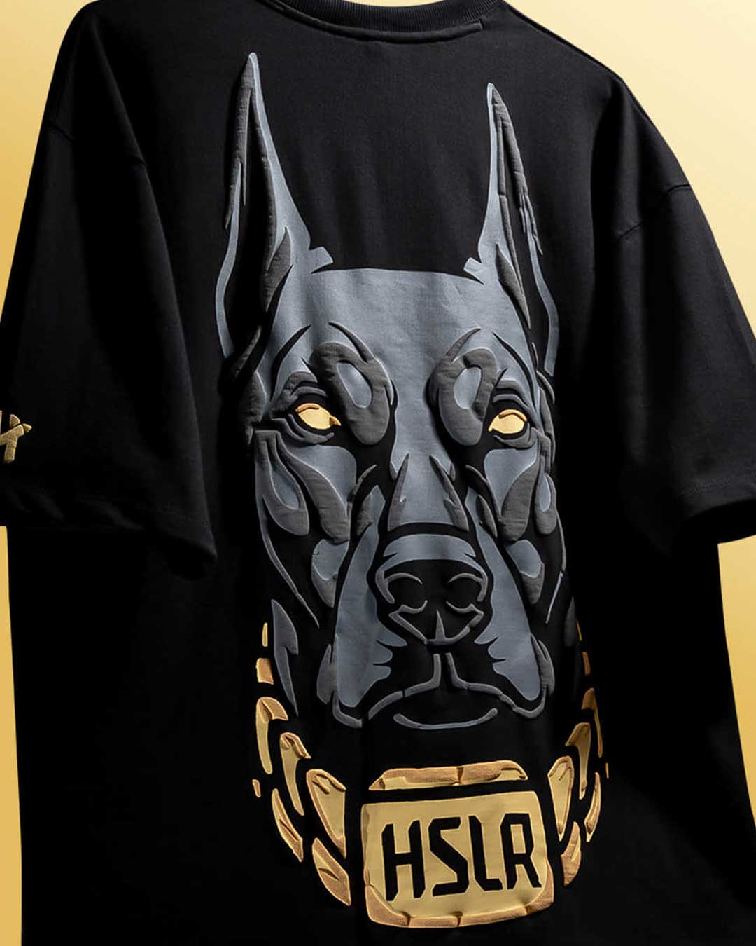 Gangsta Dawg Oversized Heavy French Cotton T-Shirt