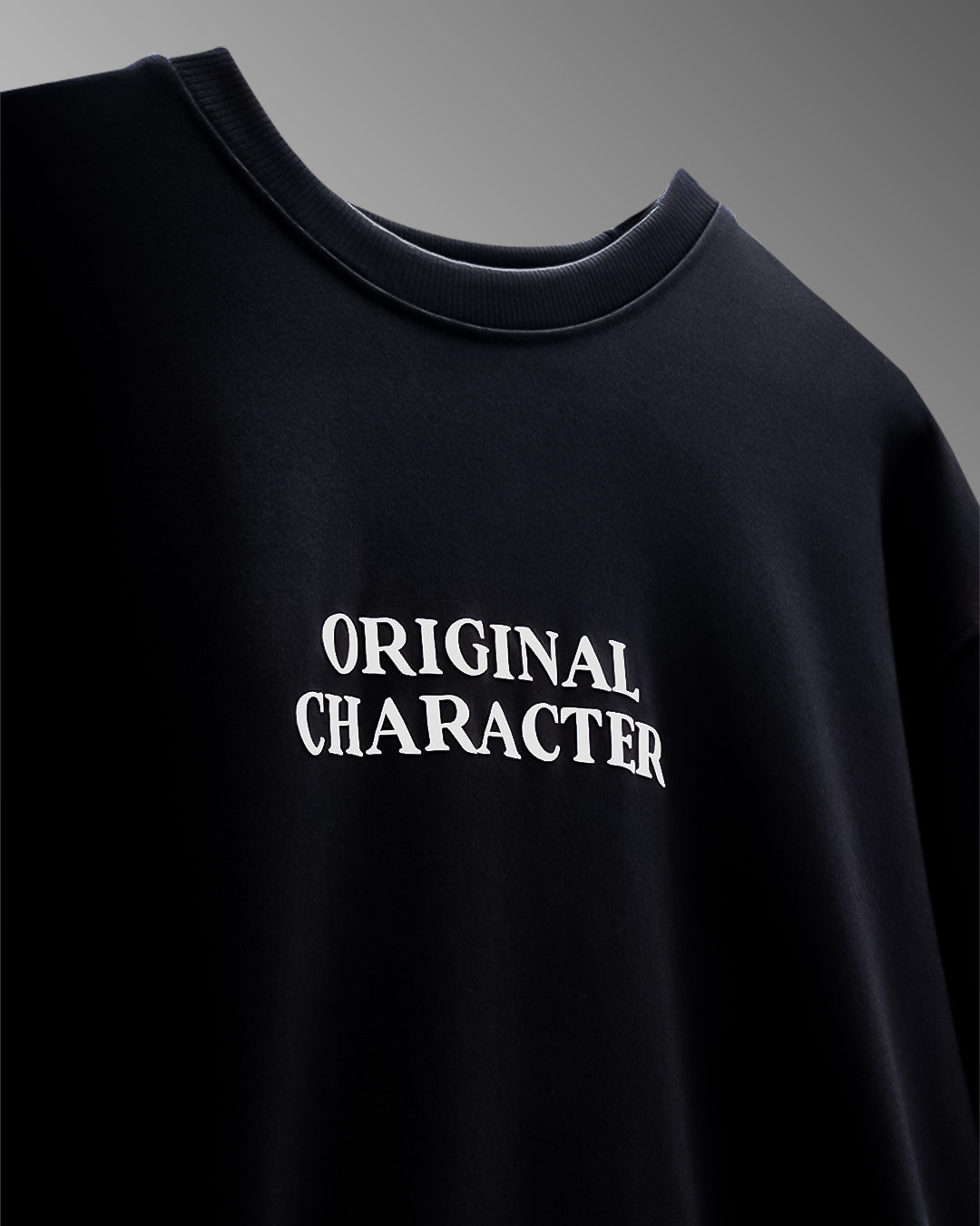Original Character Oversized Heavy French Cotton T-Shirt