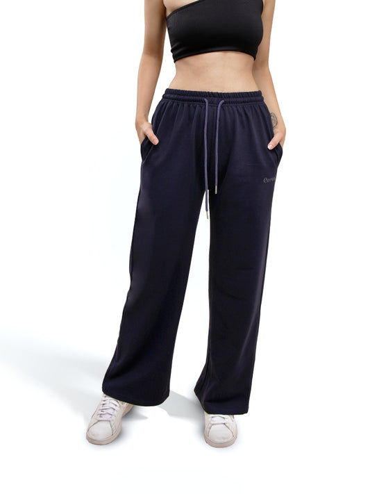 Navy Blue A-Line Bomber Pants