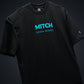 Mitch Black Oversized Heavy French Cotton T-Shirt