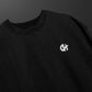 Hustlers Club Oversized Heavy French Cotton T-Shirt (Black and White)