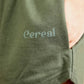 Olive Green Sweat Shorts For Women