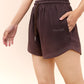 Brown Sweat Shorts For Women