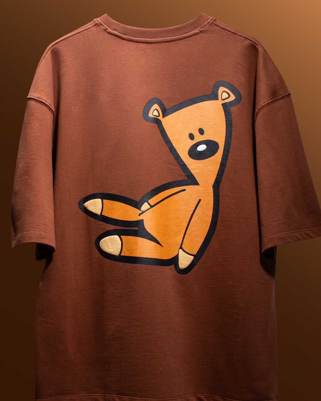 Bean Teddy Oversized Heavy French Cotton T-Shirt