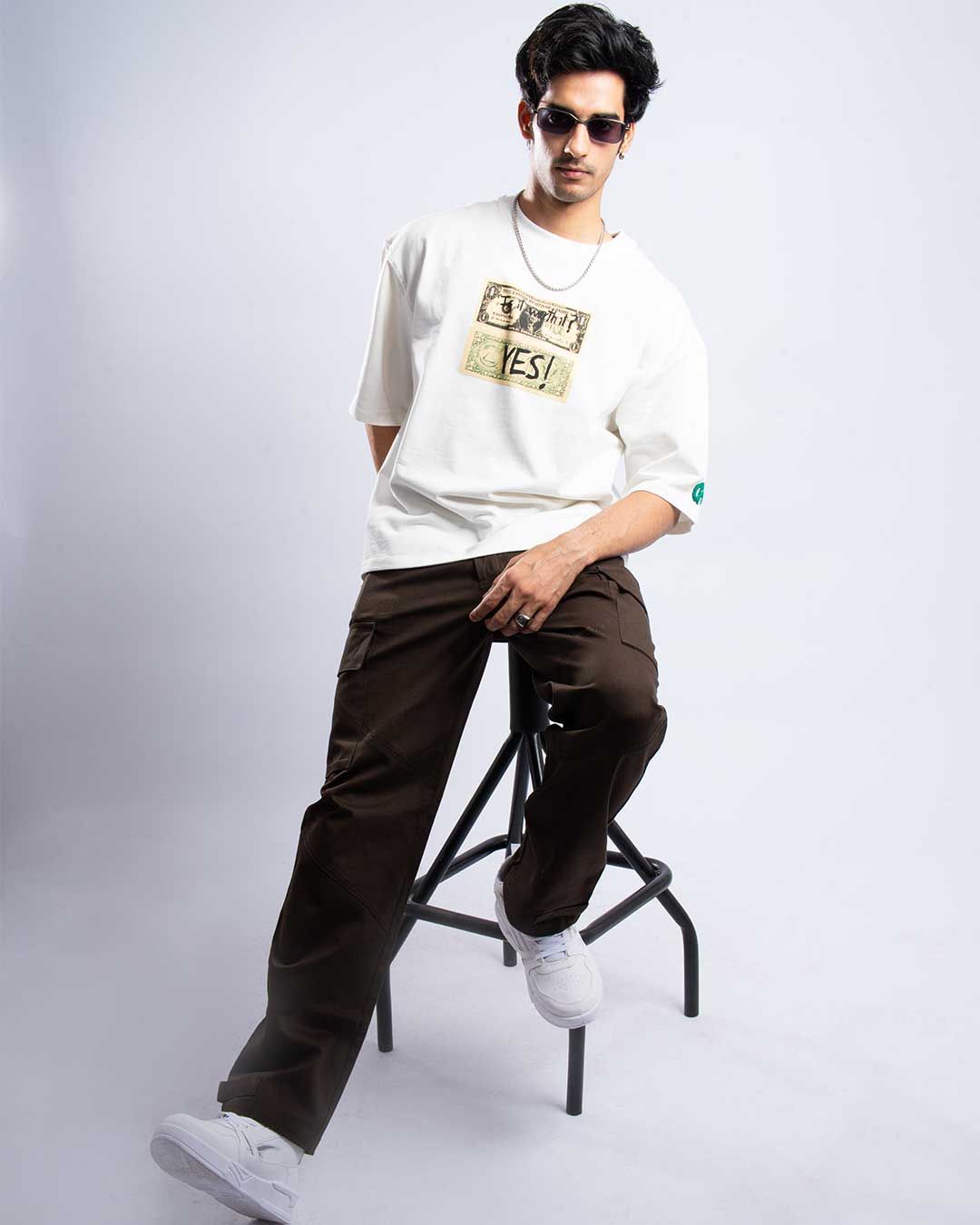Dirty Money Oversized Heavy French Cotton T-Shirt