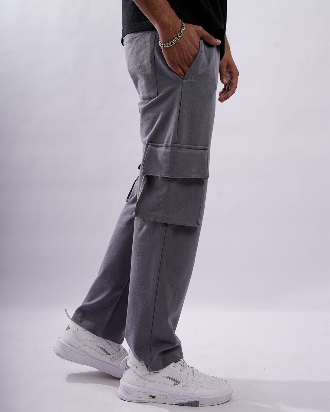 Grey Heavy Cargo With Utility Pockets