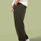 Straight Olive Green Heavy Weight Joggers