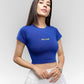 Royal Blue Jam Baby Tee