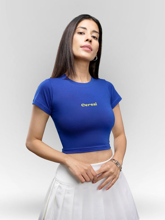 Royal Blue Jam Baby Tee