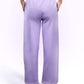 Lilac A-Line Bomber Pants