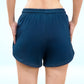 Navy Blue Sweat Shorts For Women
