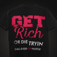 Get Rich Oversized Heavy French Cotton T-Shirt