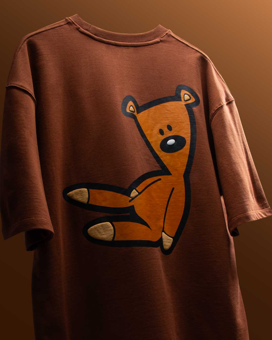 Bean Teddy Oversized Heavy French Cotton T-Shirt