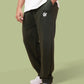 Straight Olive Green Heavy Weight Joggers