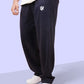 Straight Navy Blue Weight Joggers