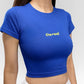 Royal Blue Jam Baby Tee