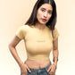 Bare Beige Baby Tee
