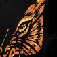 Butterfly Tiger Oversized Heavy French Cotton T-Shirt