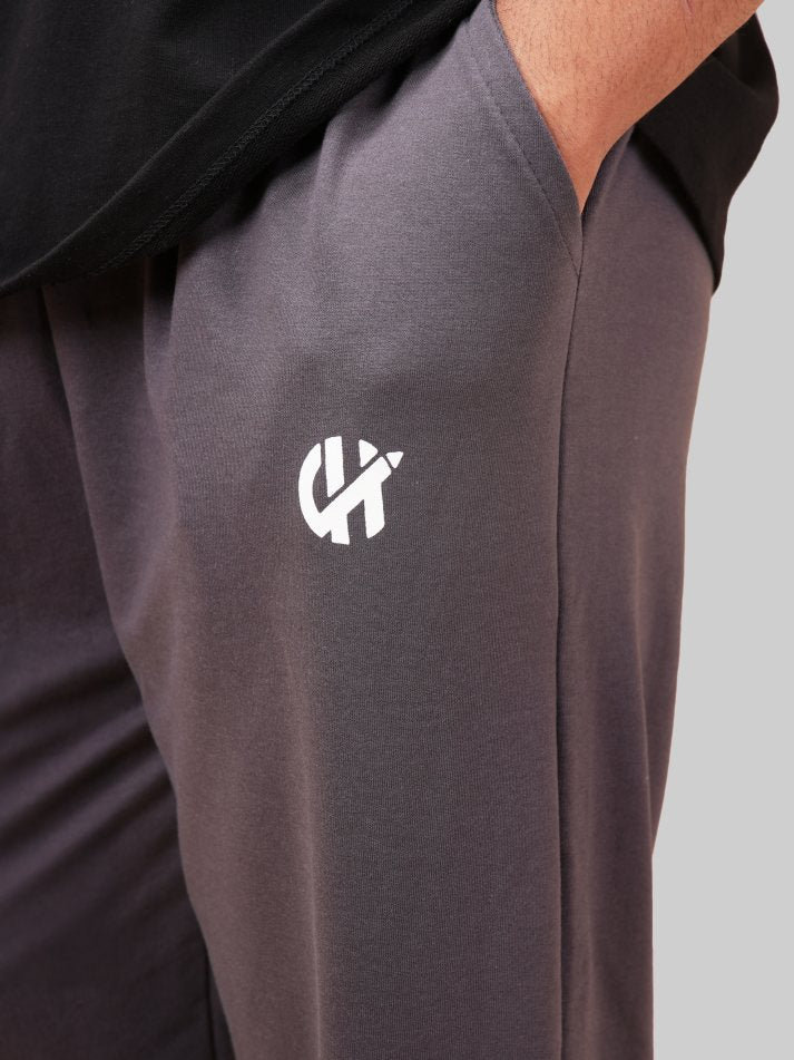 Straight Grey Heavy Weight Joggers