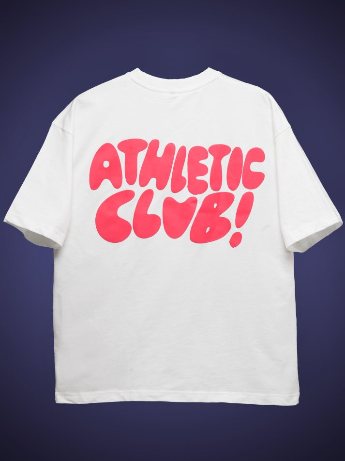 Athletic Club Oversized Heavy French Cotton T-Shirt