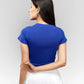 Royal Blue Jam Baby Tee