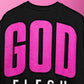 God Flesh Oversized Heavy French Cotton T-Shirt